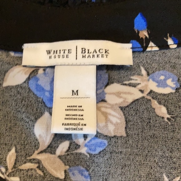 WHBM floral dress size medium - Picture 4 of 4